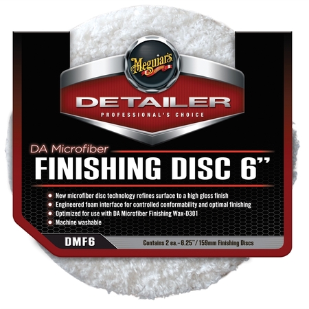 MEGUIARS Da Microfiber Finishing Disc 6 (2-P DMF6